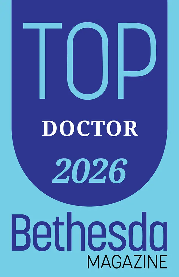 Graphic of Top Doctor 2026 by Bethesda Magazine
